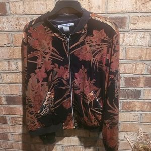 📦Nygard velour floral jacket